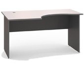 Офисная мебель Стратегия 603465 н.милано/603464 серый Стол письменный угловой (левый)