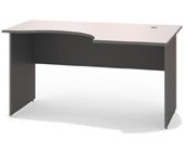Офисная мебель Стратегия 603467 н.милано/603466 серый Стол письменный угловой (правый)