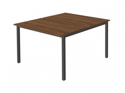 Офисная мебель Work WM-4 + WM-4 + WM-4-02 Сдвоенный стол на металлокаркасе